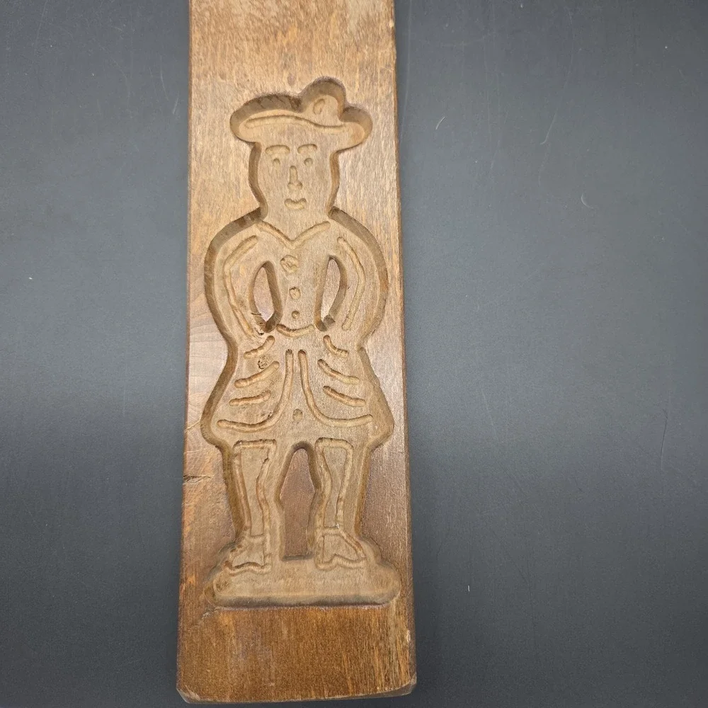 Hand Carved Dutch Speculaas Cookie Mold
